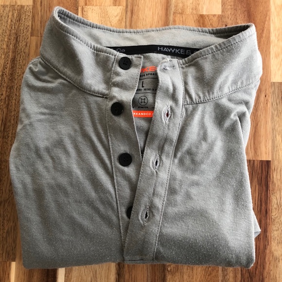 Hawk 1/4 button up lightweight sweater - Picture 3 of 8